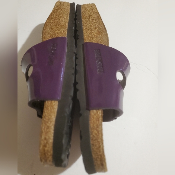 Arizona Birko-Flor Patent Sandals sz 40 - Picture 6 of 10